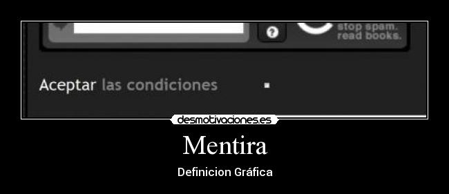 carteles mentira desmotivaciones