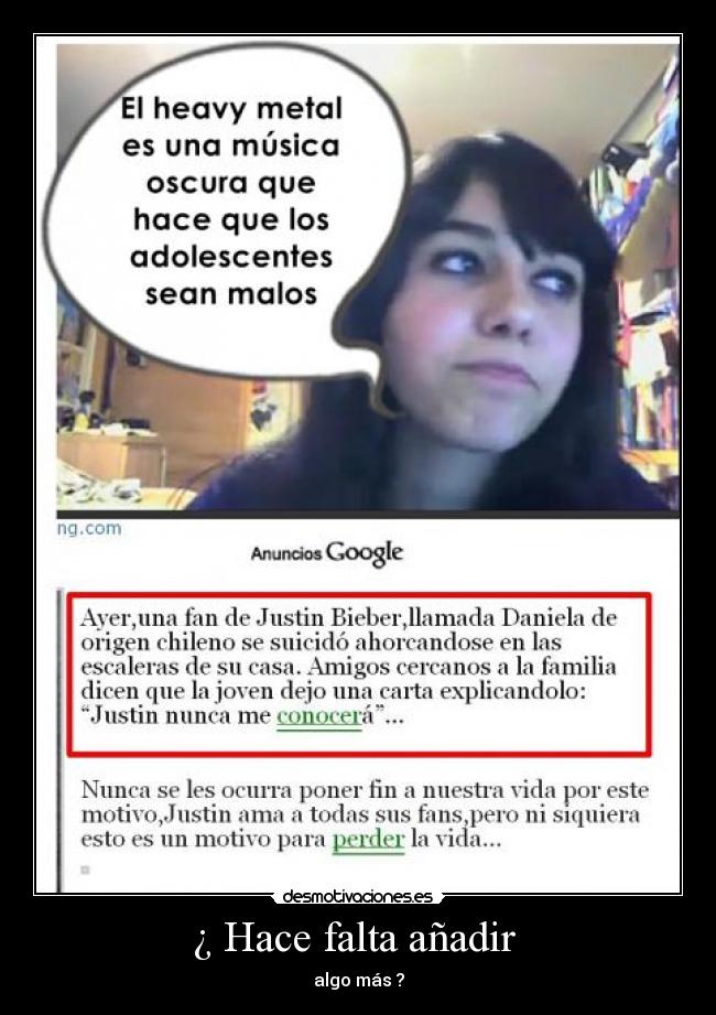 ¿ Hace falta añadir -