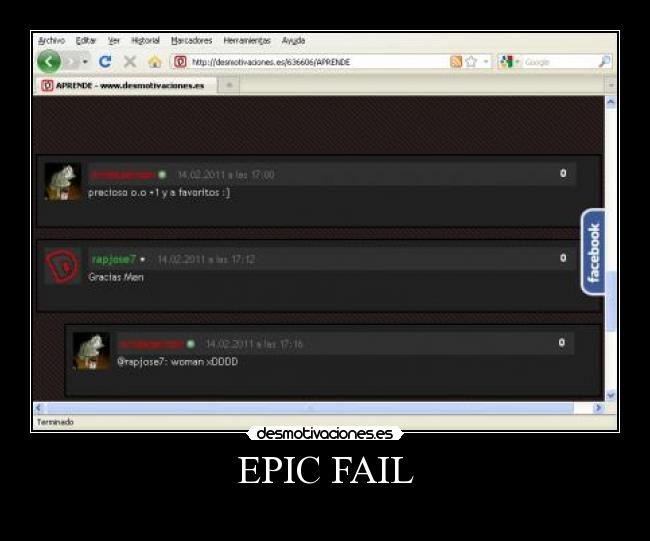 EPIC FAIL -
