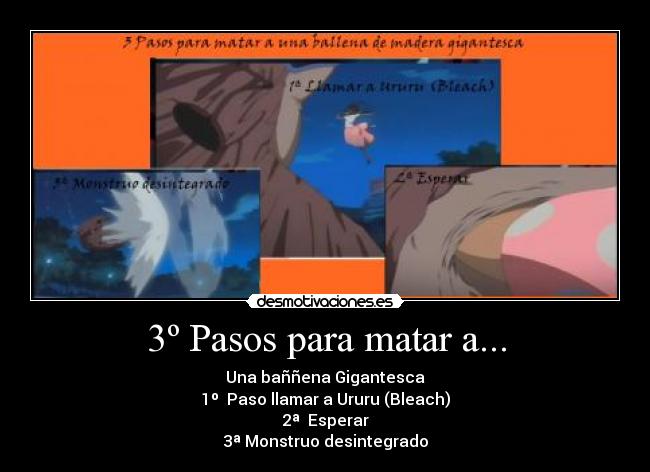 3º Pasos para matar a... - 