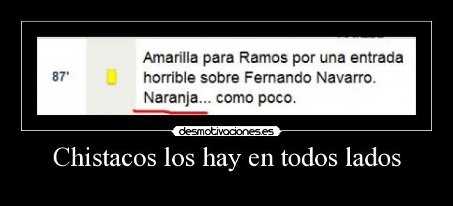 Chistacos los hay en todos lados -