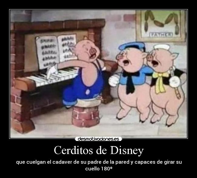 Cerditos de Disney -