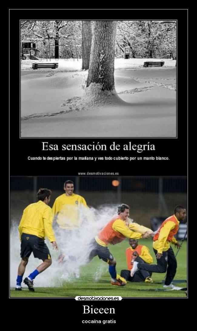 Bieeen - cocaína gratis