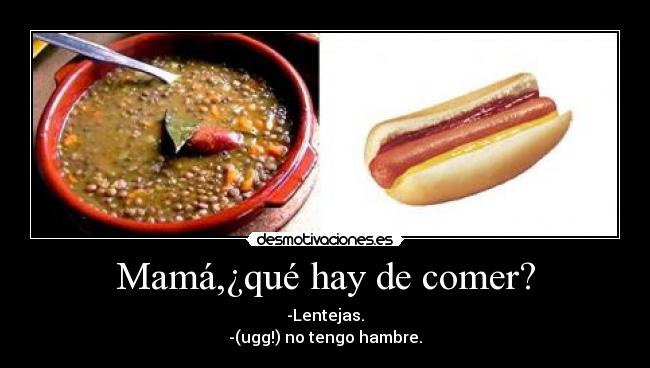 Mamá,¿qué hay de comer? - 