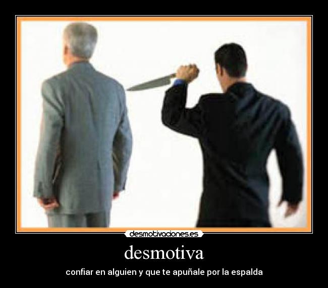 carteles confianza desmotivaciones