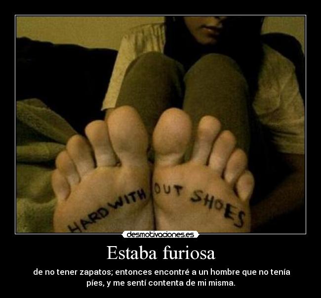 Estaba furiosa - 
