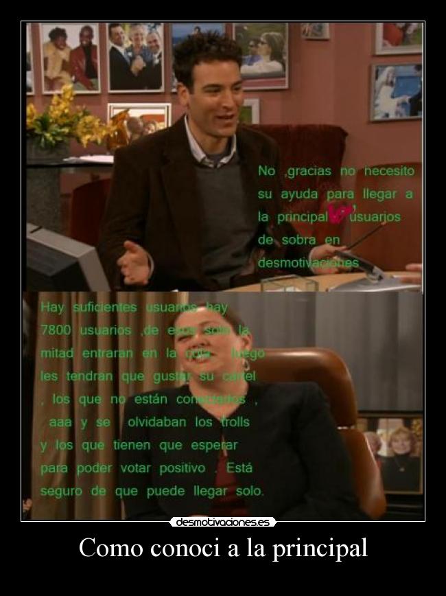 carteles barney como conoci vuestra madre desmotivaciones