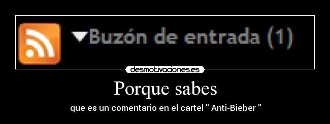 Porque sabes - 