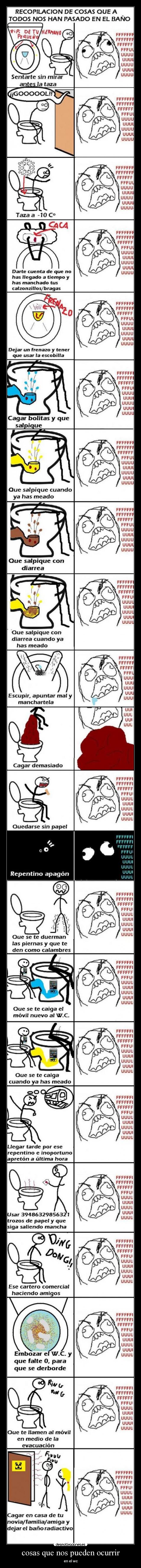cosas que nos pueden ocurrir - en el wc