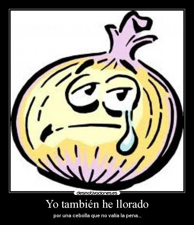 Yo también he llorado -