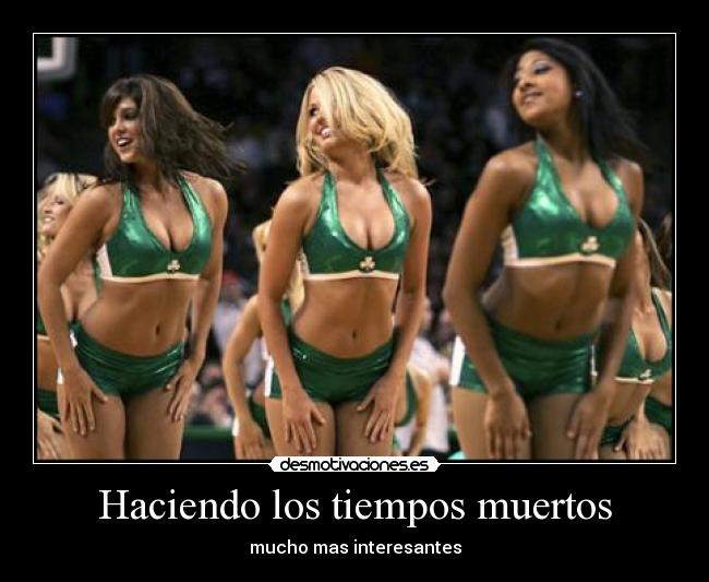 carteles cheerleaders nba celtics jamona desmotivaciones