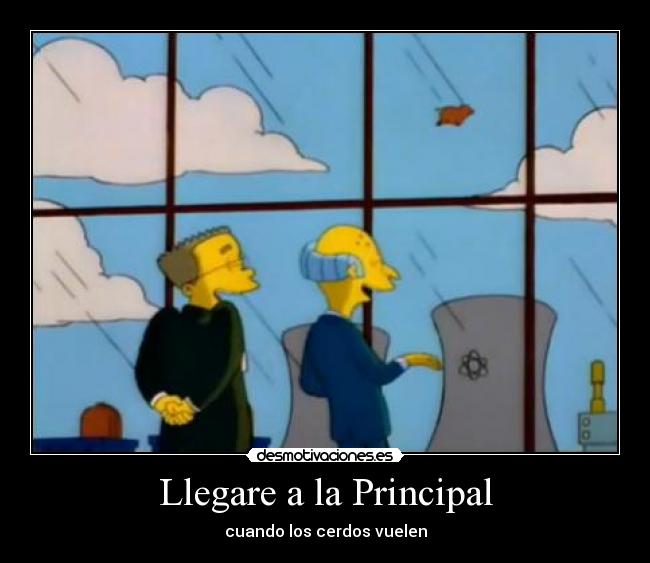 Llegare a la Principal -