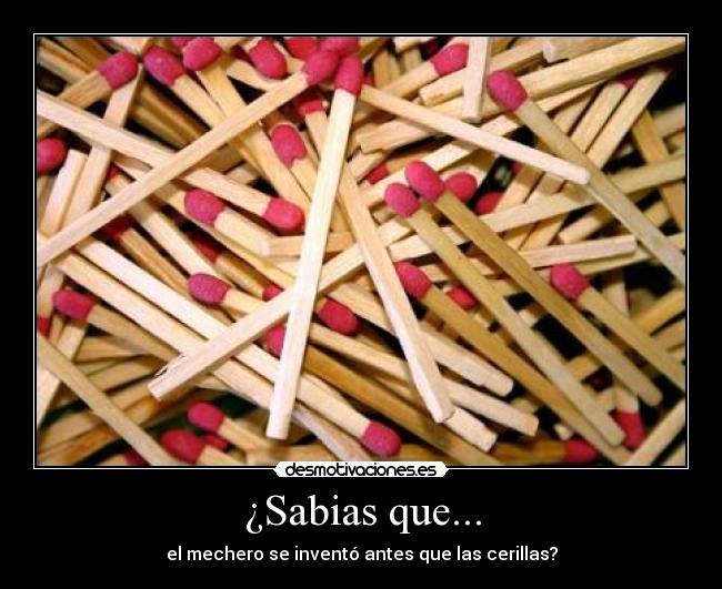¿Sabias que... -