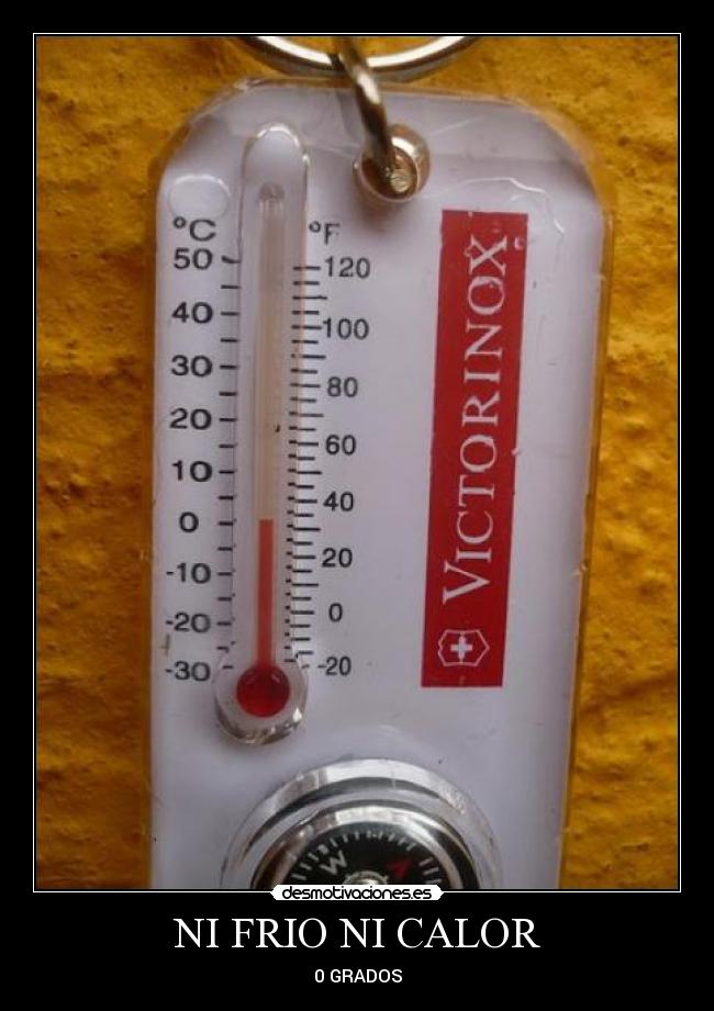 NI FRIO NI CALOR - 