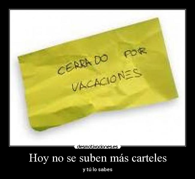 carteles desmotivaciones