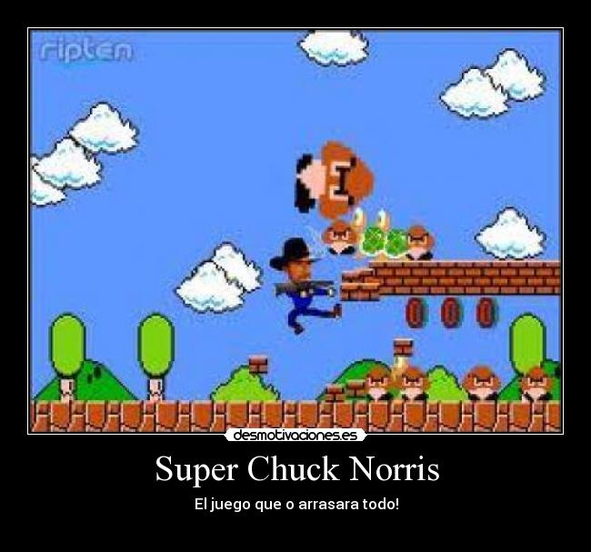 Super Chuck Norris - El juego que o arrasara todo!