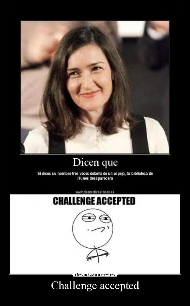 Challenge accepted -
