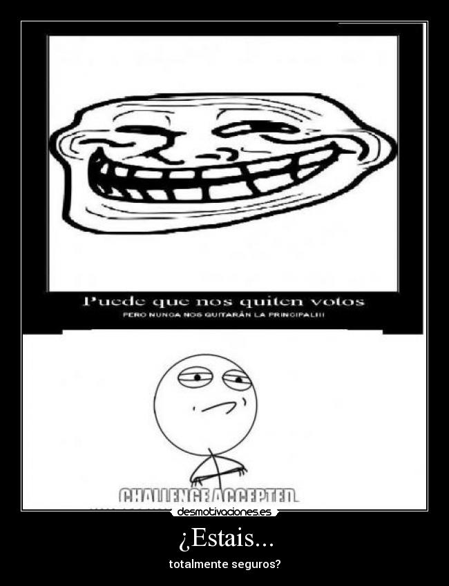 carteles troll face desmotivaciones