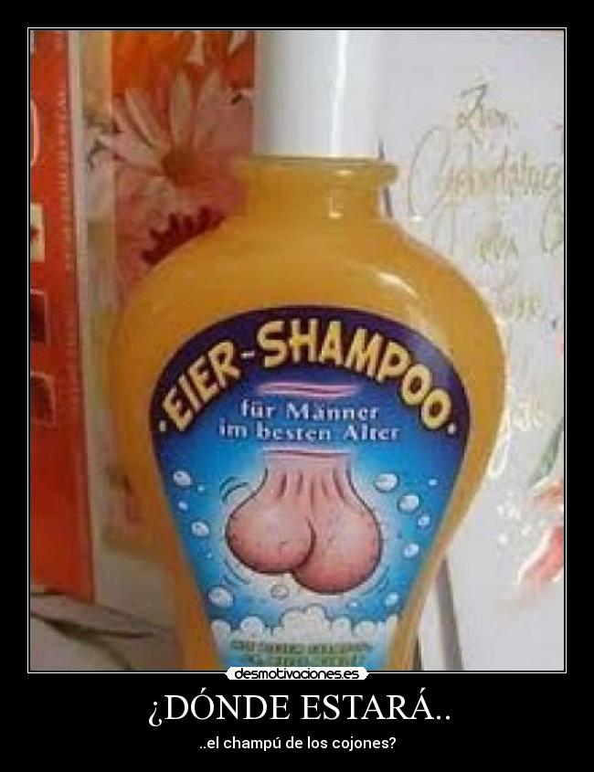 ¿DÓNDE ESTARÁ.. - 