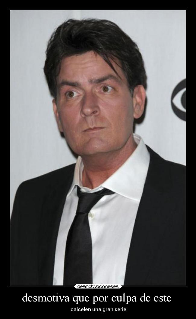 desmotiva que por culpa de este -