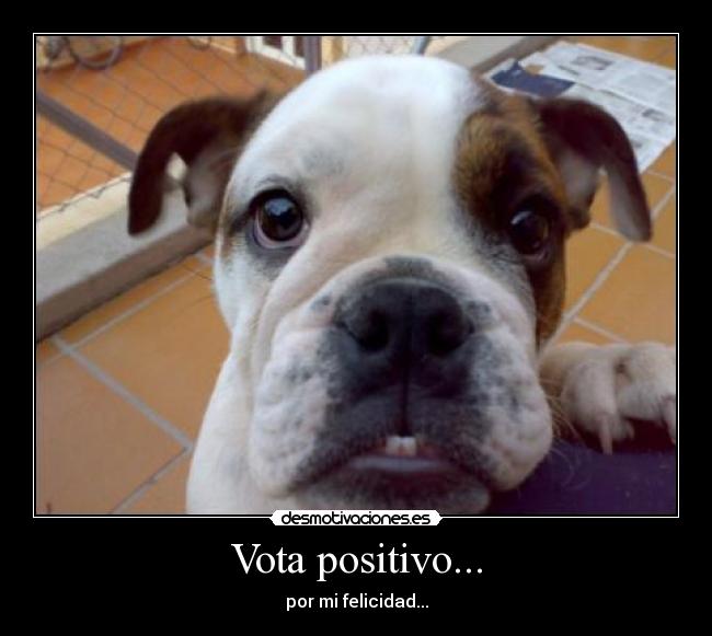 Vota positivo... -