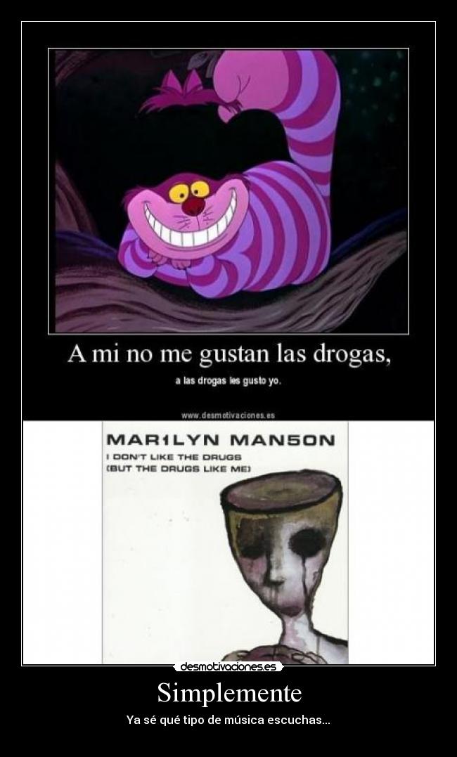 carteles copias musica manson desmotivaciones