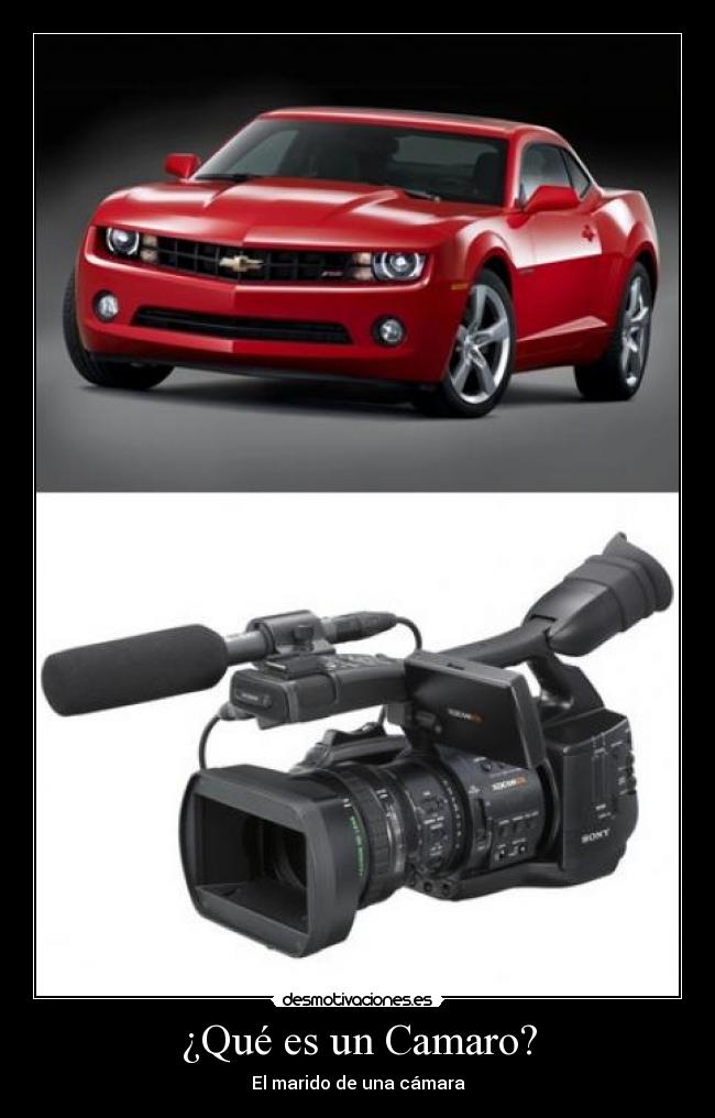 ¿Qué es un Camaro? - 