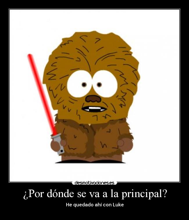 ¿Por dónde se va a la principal? -