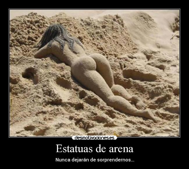Estatuas de arena -