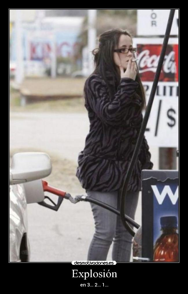 Explosión - en 3... 2... 1...
