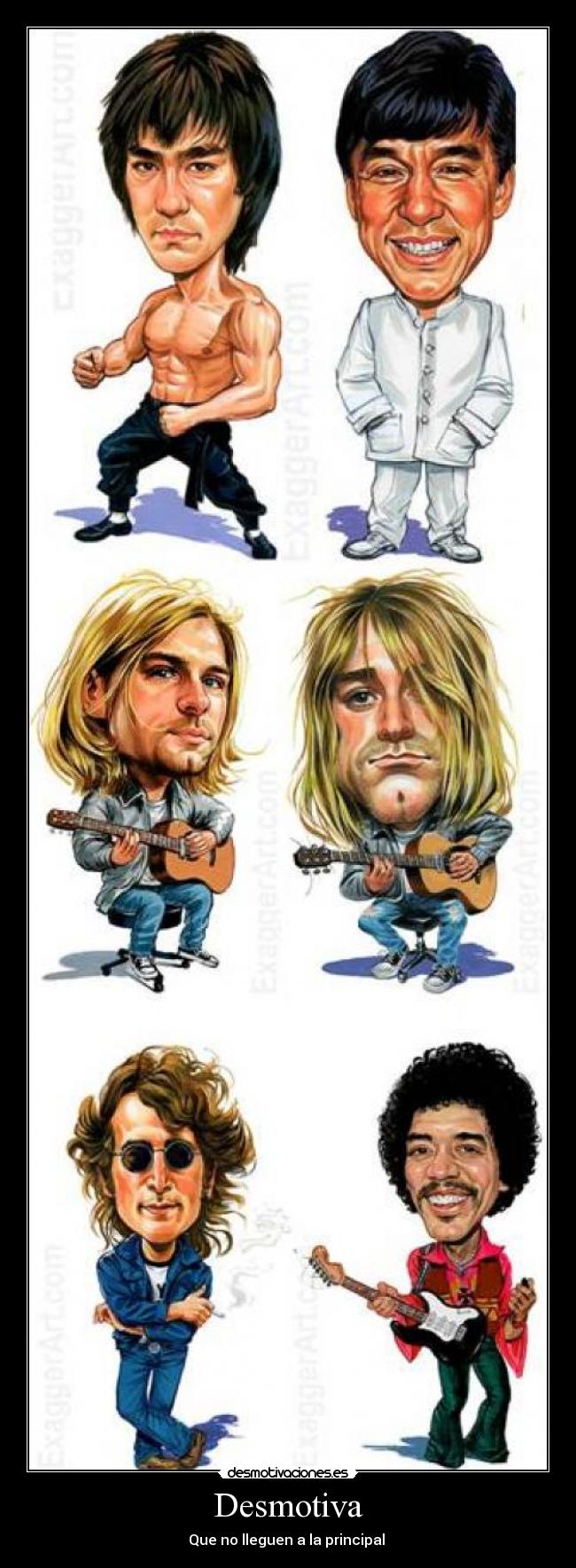 Desmotiva - Que no lleguen a la principal 