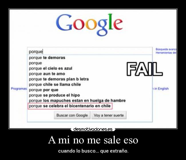 A mi no me sale eso - cuando lo busco... que extraño.