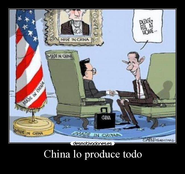 China lo produce todo -
