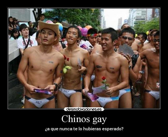 Chinos gay - ¿a que nunca te lo hubieras esperado?