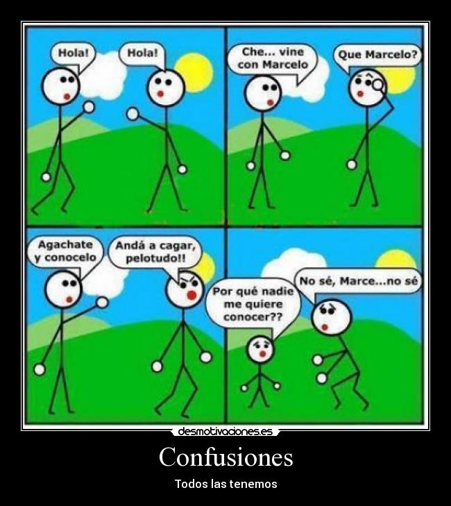 Confusiones -