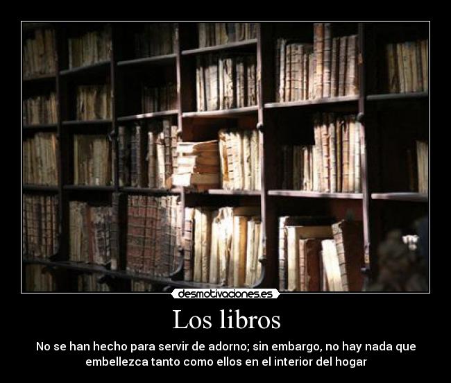 carteles libros hogar adorno desmotivaciones