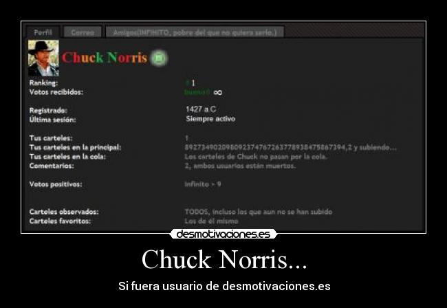 Chuck Norris... -