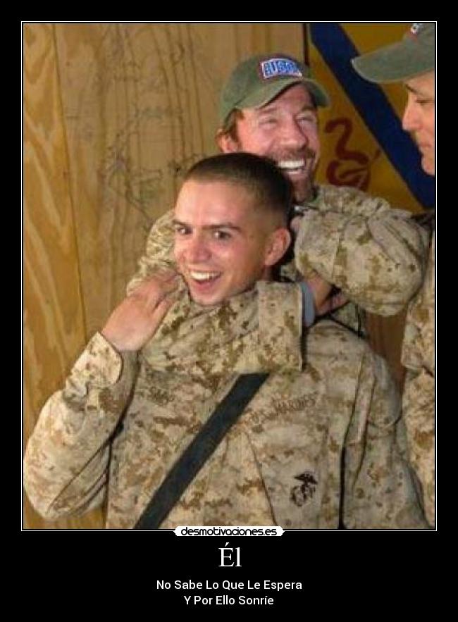 Él - No Sabe Lo Que Le Espera
Y Por Ello Sonríe