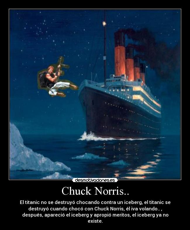 Chuck Norris.. -