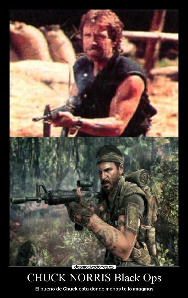 CHUCK NORRIS Black Ops - 