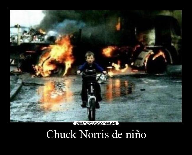Chuck Norris de niño - 