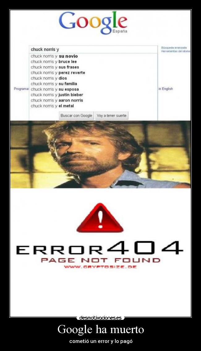 carteles chuck norris desmotivaciones