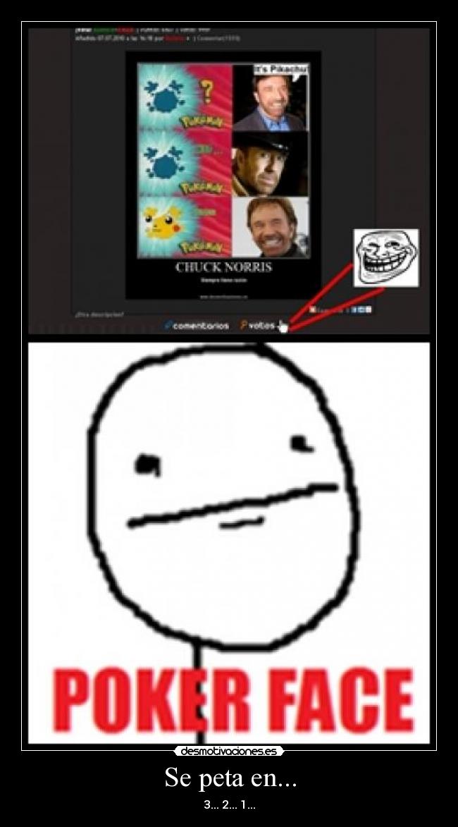 Se peta en... - 3... 2... 1...