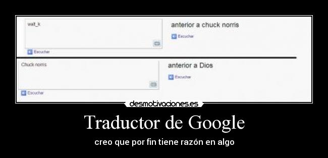 Traductor de Google - 