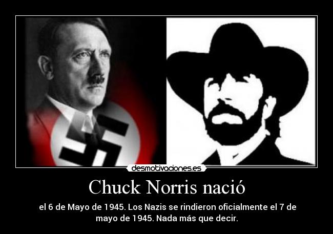 Chuck Norris nació - 