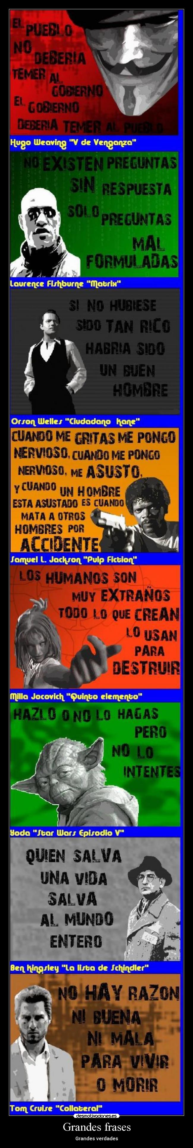 Grandes frases - Grandes verdades