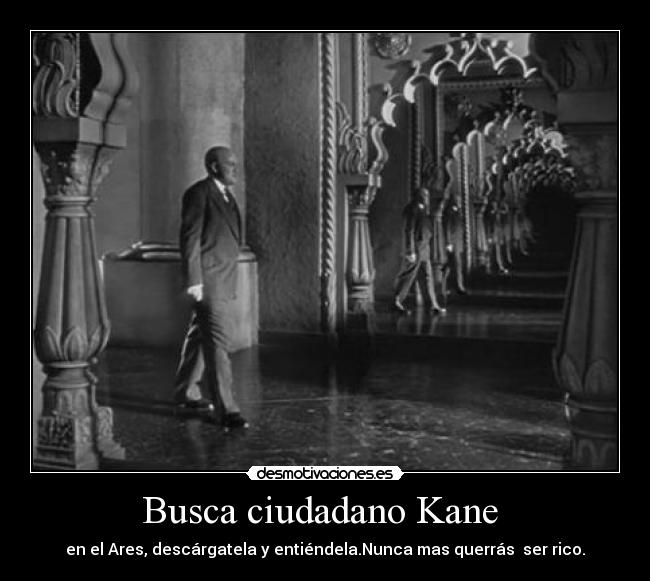 Busca ciudadano Kane  - 