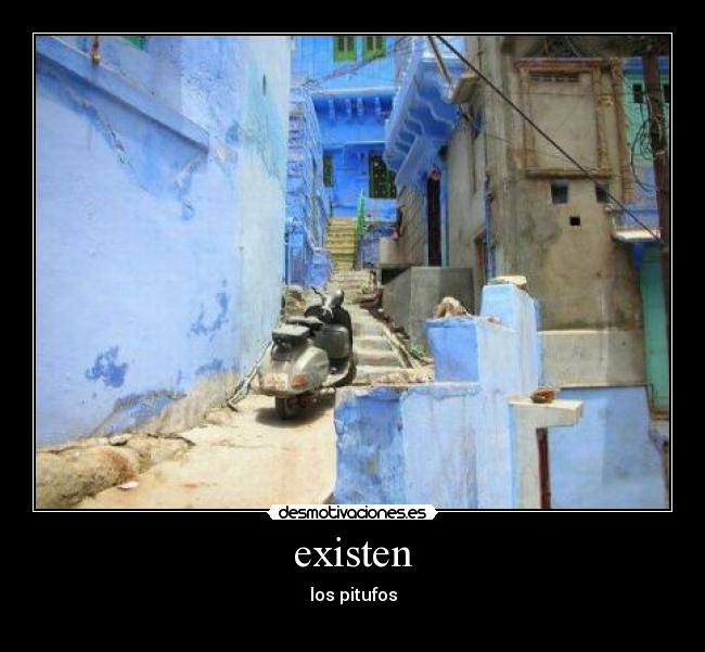 existen - los pitufos