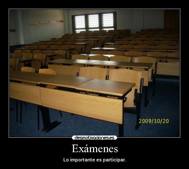 Exámenes -