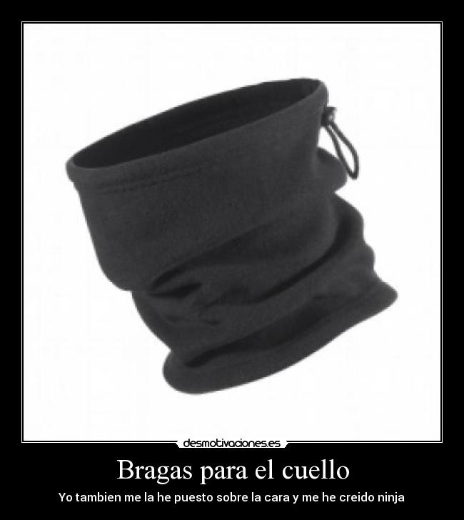 Bragas para el cuello - 